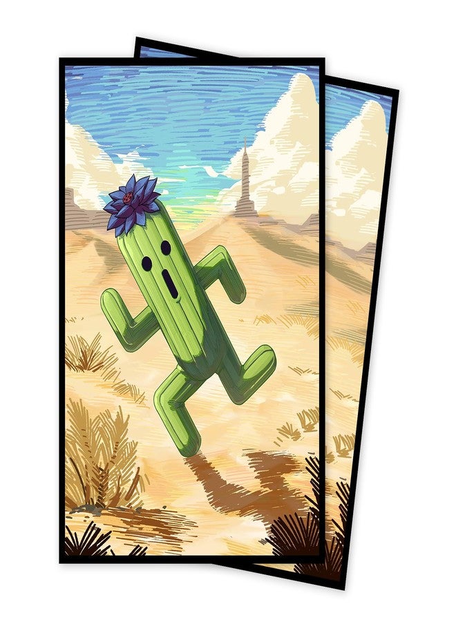 Comdek00 MTG Card Sleeves(Cactus Black Lotus) Art Card Sleeves Deck Protector, Clear Front & Matte Back, Smooth Shuffle - Image 1